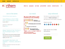 Tablet Screenshot of northernchildren.org